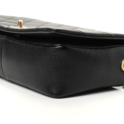 Chanel Caviar Quilted Medium Fashion Therapy Flap Bag Black 7 of 10