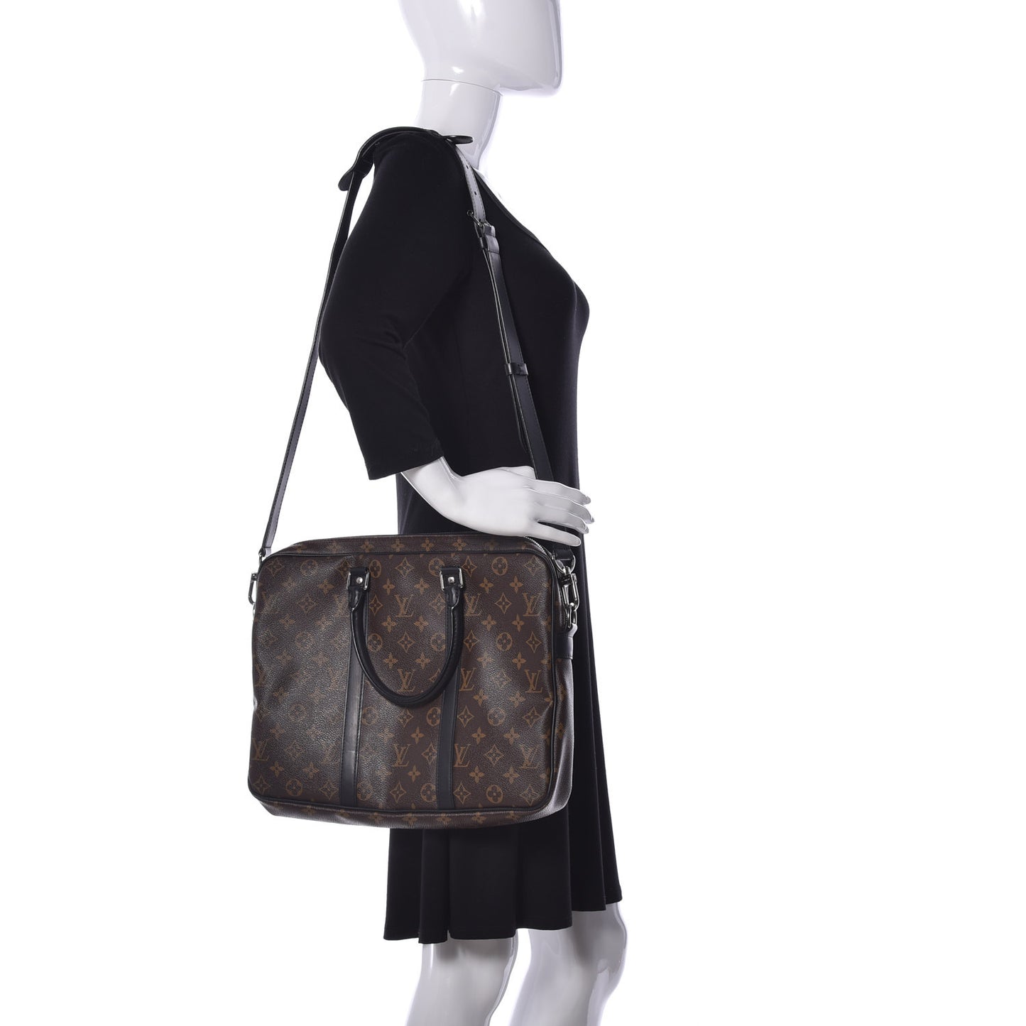 Monogram Macassar Porte-Documents Voyage PM