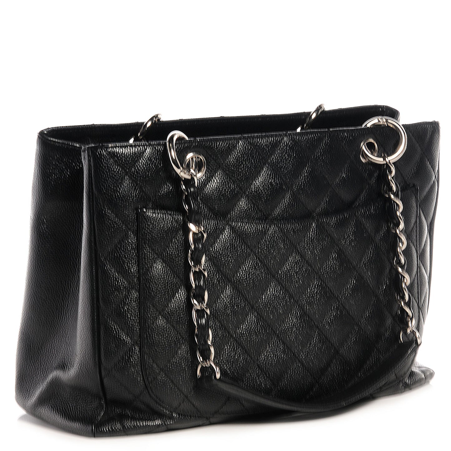 Caviar Grand Shopping Tote GST Black