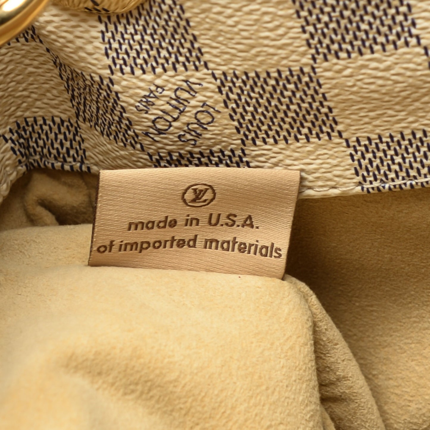 Damier Azur Artsy MM