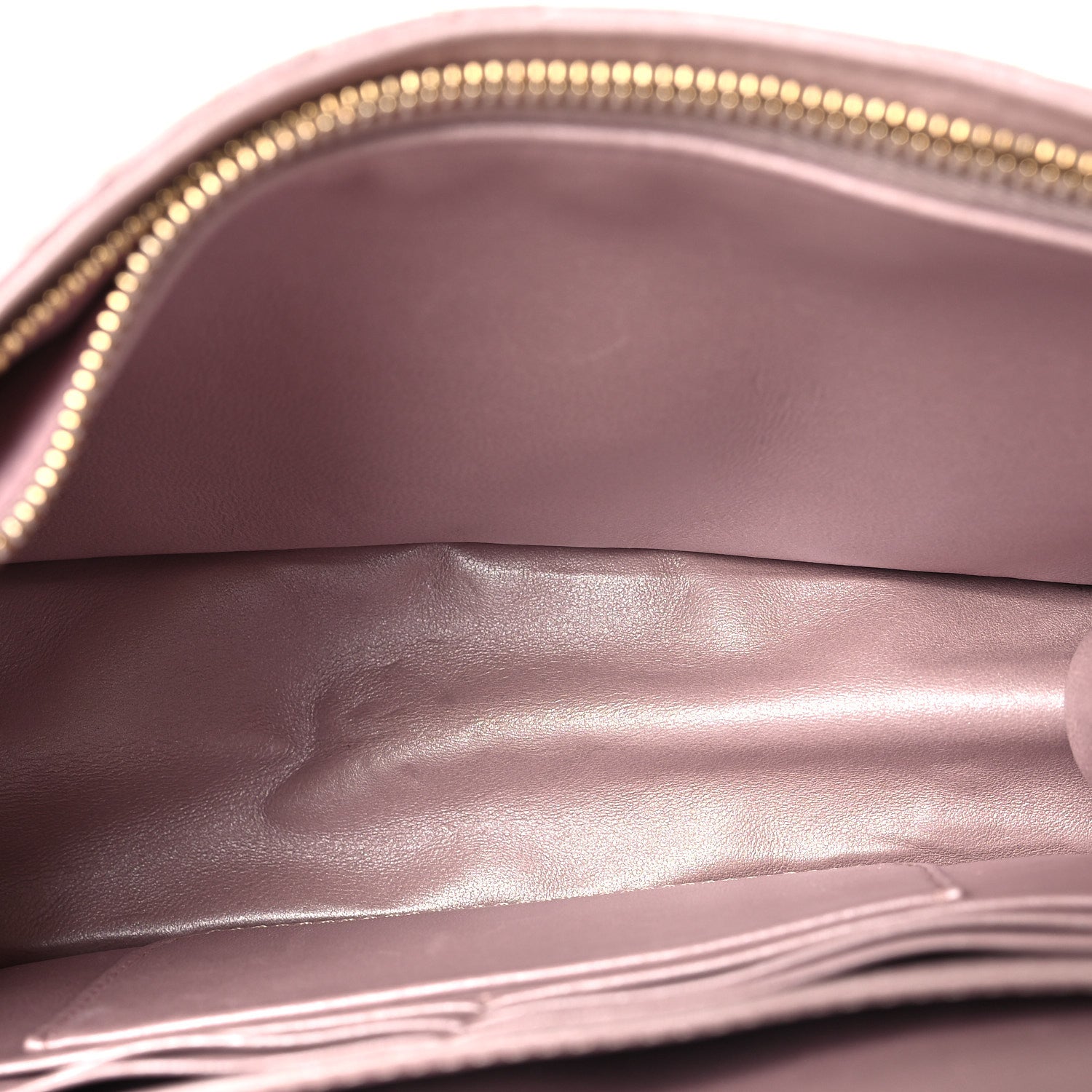 Christian Dior Pearly Lambskin Cannage Miss Dior Promenade Pouch Lotus 4 of 9