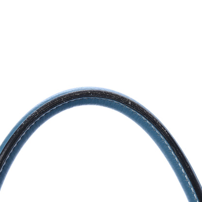 Hermes Taurillon Clemence Bolide 35 Bleu Jean 5 of 5