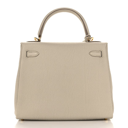 Hermes Togo Kelly Retourne 25 Beton 4 of 36