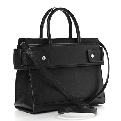 Givenchy Grained Calfskin Small Horizon Satchel Black 2 of 9