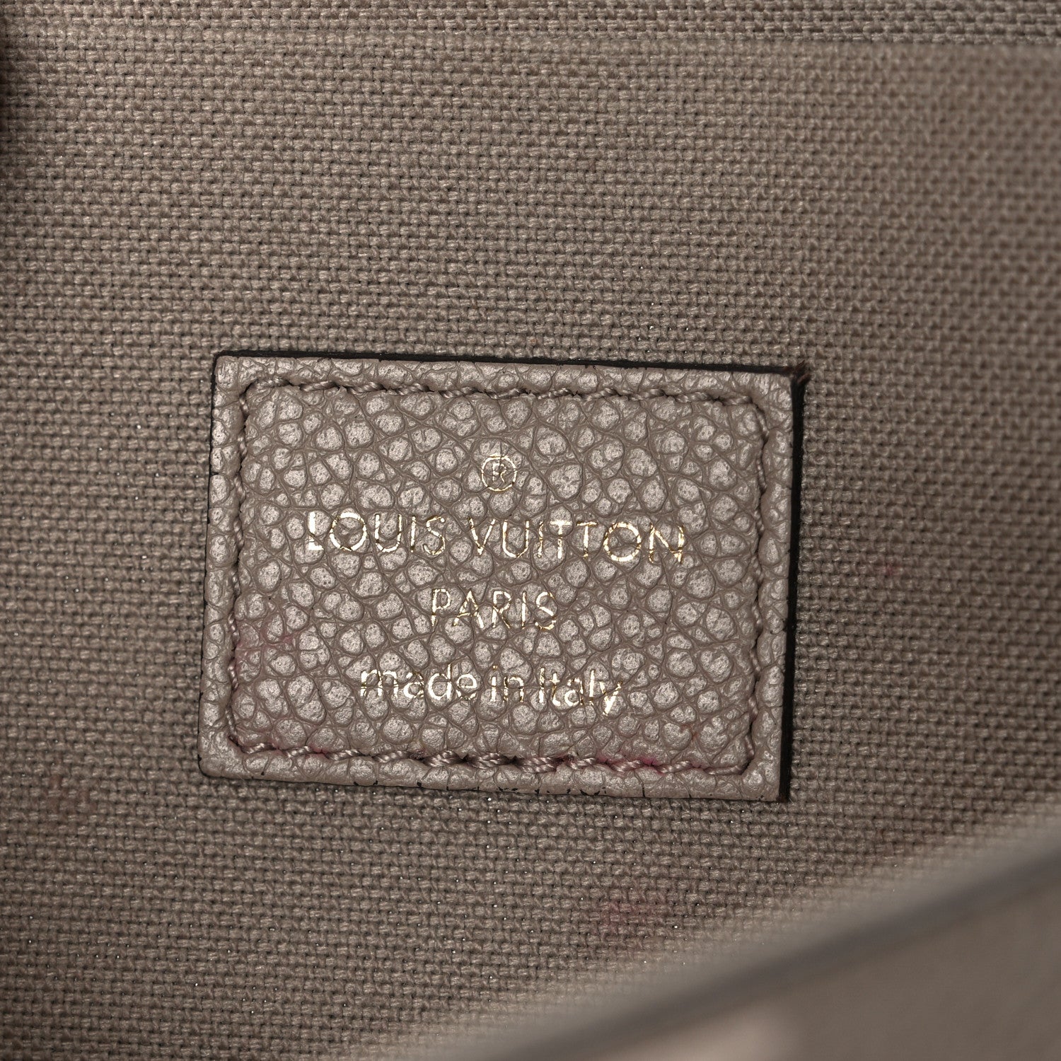 Louis Vuitton Empreinte Monogram Giant Felicie Pochette Tourterelle Creme 6 of 9