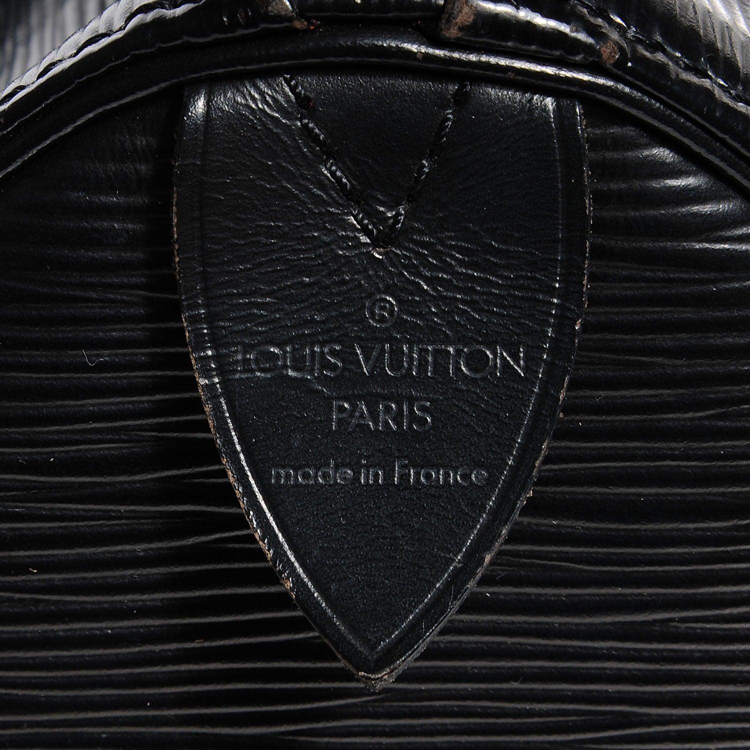 Louis Vuitton Epi Speedy 25 Black 6 of 7