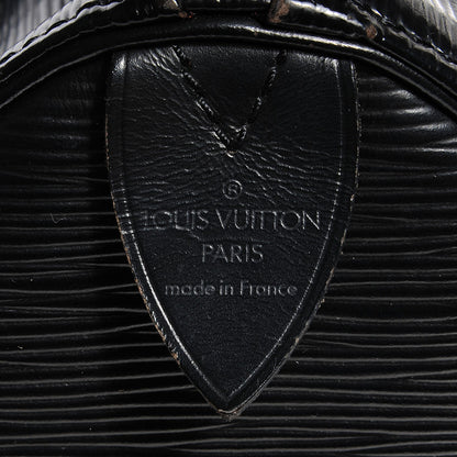 Louis Vuitton Epi Speedy 25 Black 6 of 7