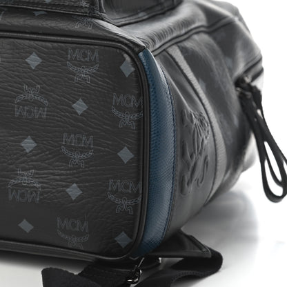 MCM Visetos Medium Stark Backpack Black 6 of 8