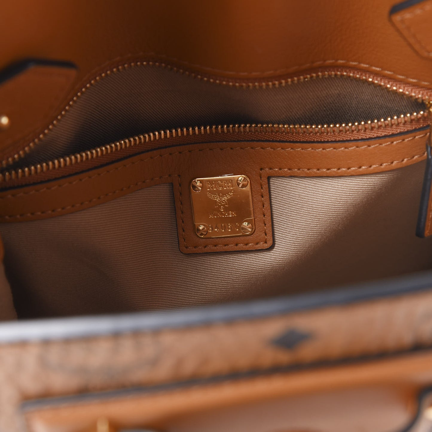 Visetos Essential Tote Cognac