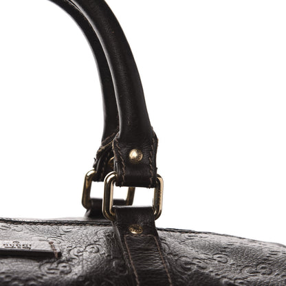 Gucci Guccissima Large Carry On Duffle Chocolate 11 of 15