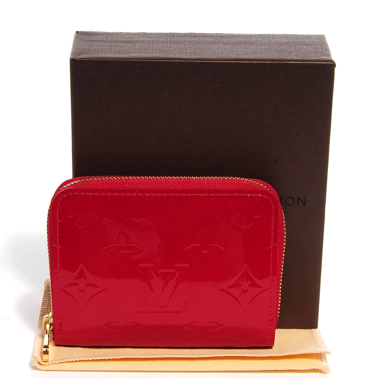 Louis Vuitton Vernis Zippy Coin Purse Pomme D'Amour 5 of 8