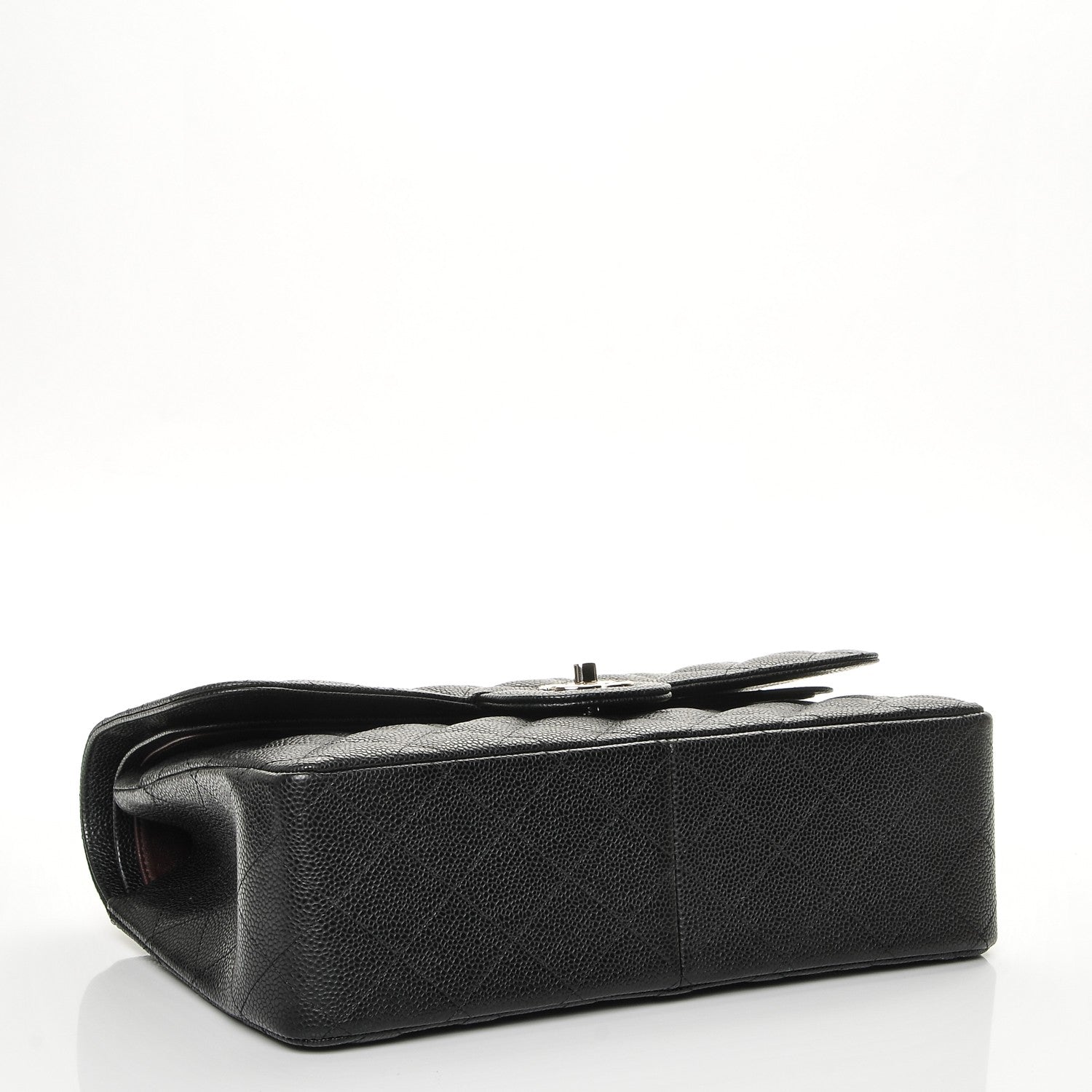Chanel Caviar Quilted Jumbo Double Flap Black 4 of 7