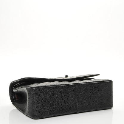 Chanel Caviar Quilted Jumbo Double Flap Black 4 of 7