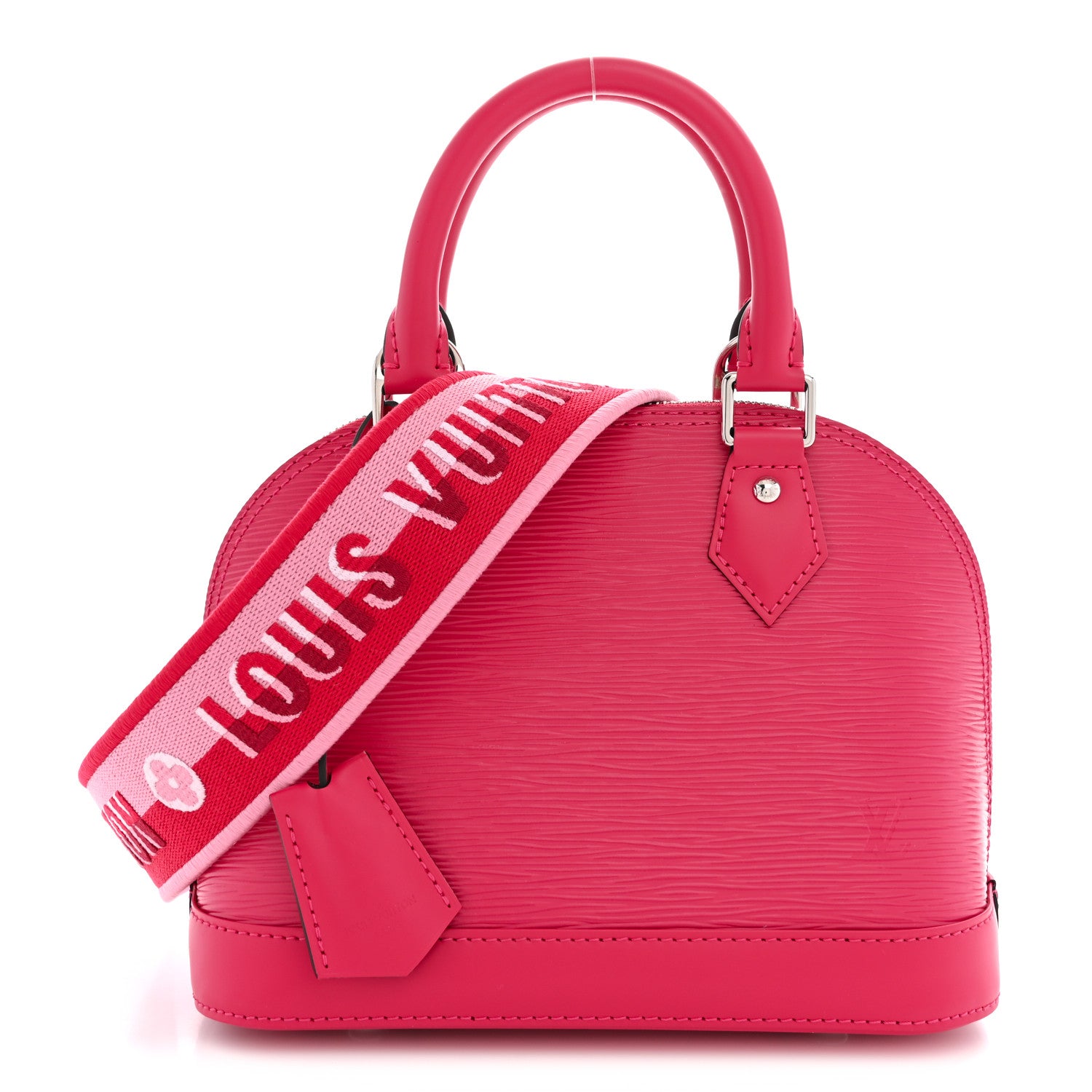 Louis Vuitton Epi Jacquard Alma BB Rose Pondicherry 1 of 10