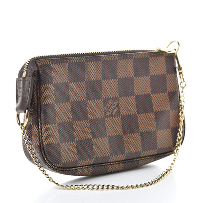 Louis Vuitton Damier Ebene Mini Pochette Accessories 3 of 8