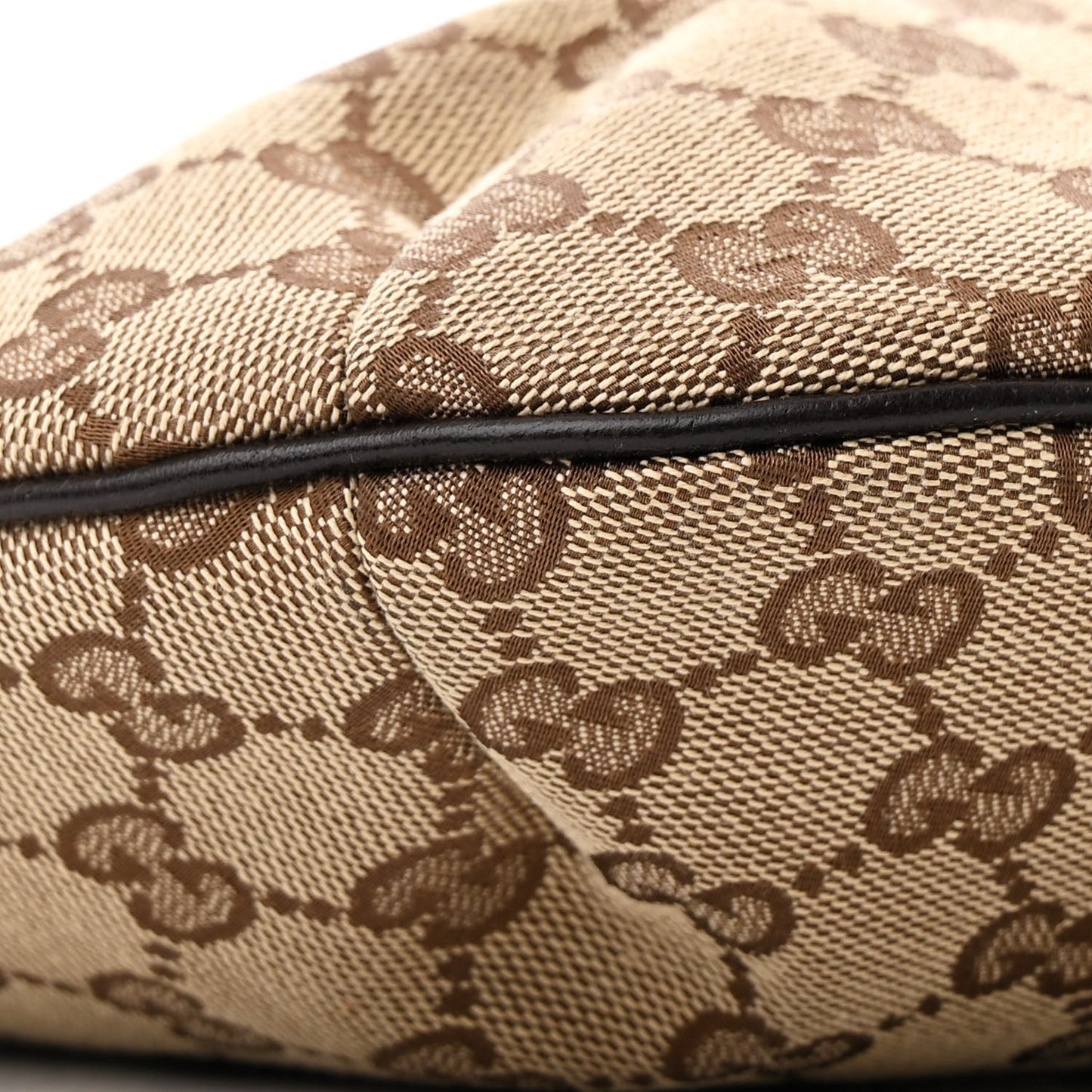 Monogram Hobo Dark Brown