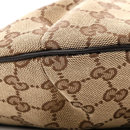Gucci Monogram Hobo Dark Brown 9 of 11