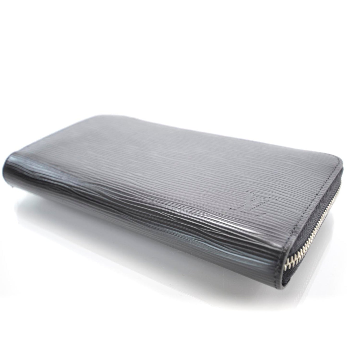Epi Leather Zippy Wallet Black
