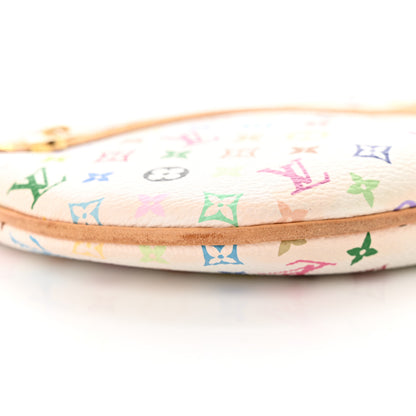 Louis Vuitton Monogram Multicolor Pochette Plate GM White 8 of 11