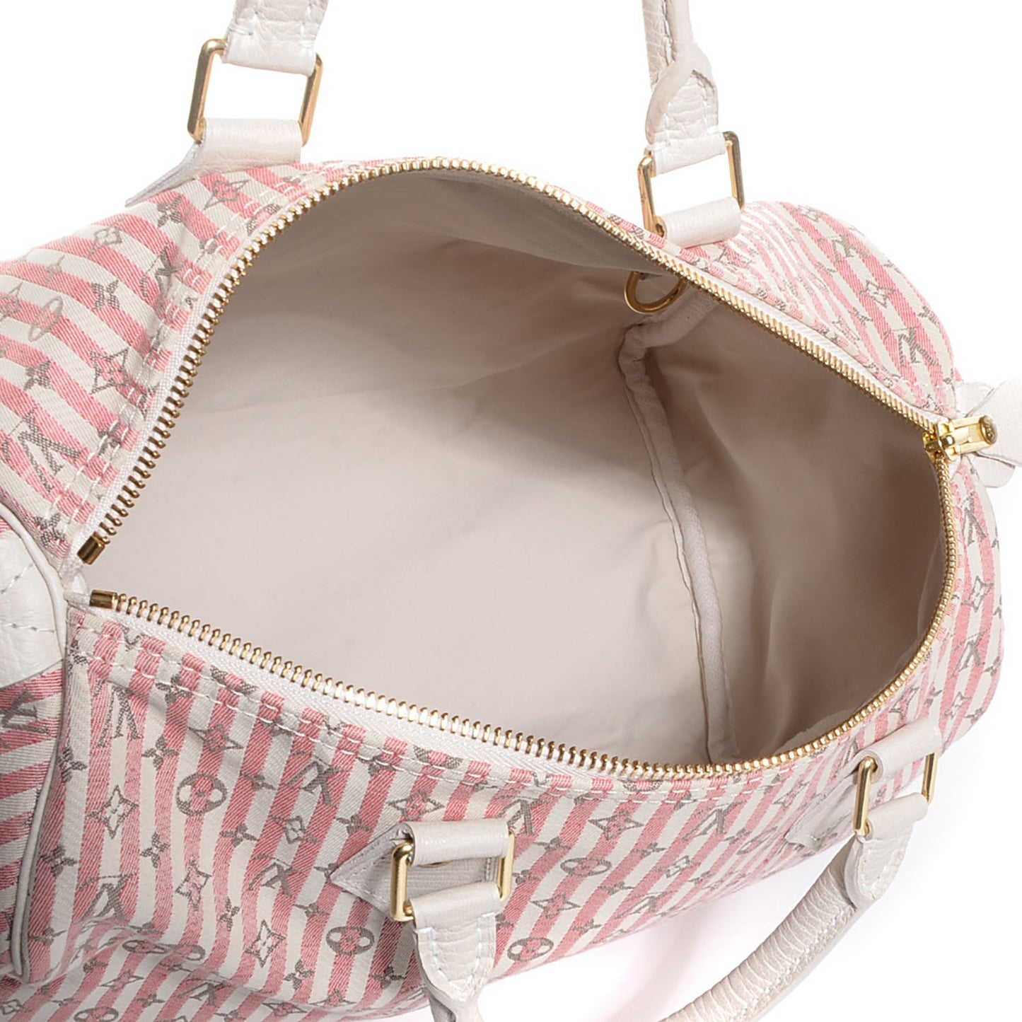 Mini Lin Croisette Speedy 30 Rouge