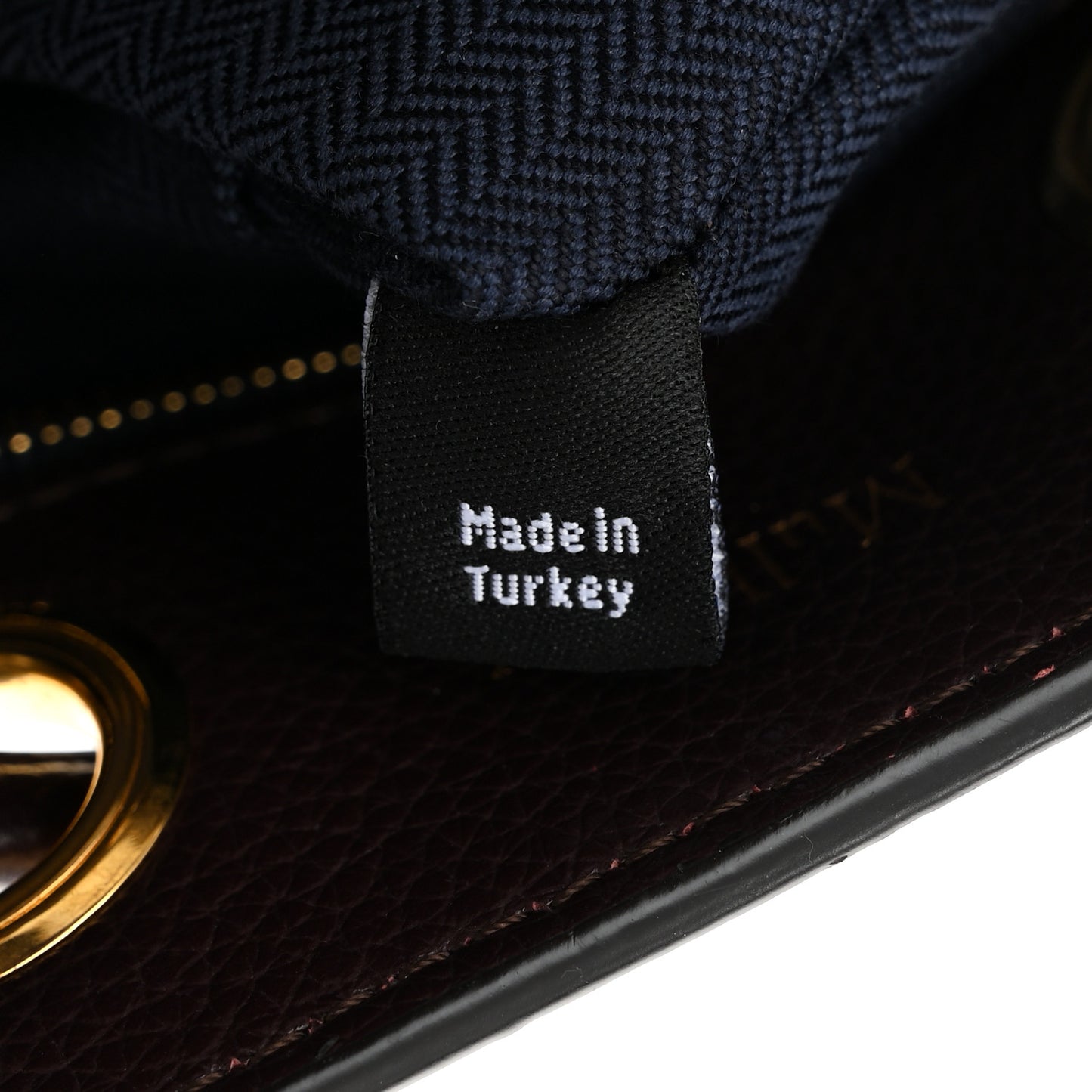 Small Classic Grain Small Hampstead Oxblood