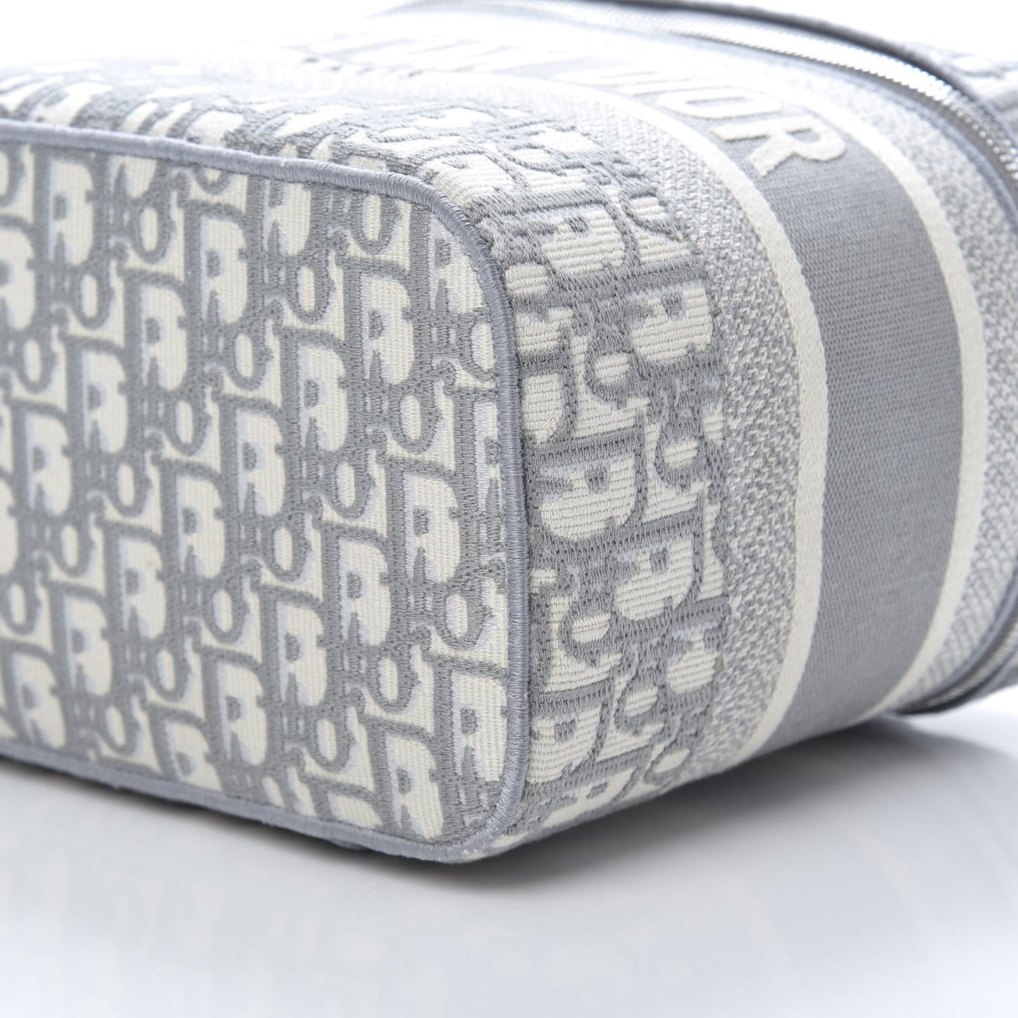 Oblique Diortravel Vanity Case Grey