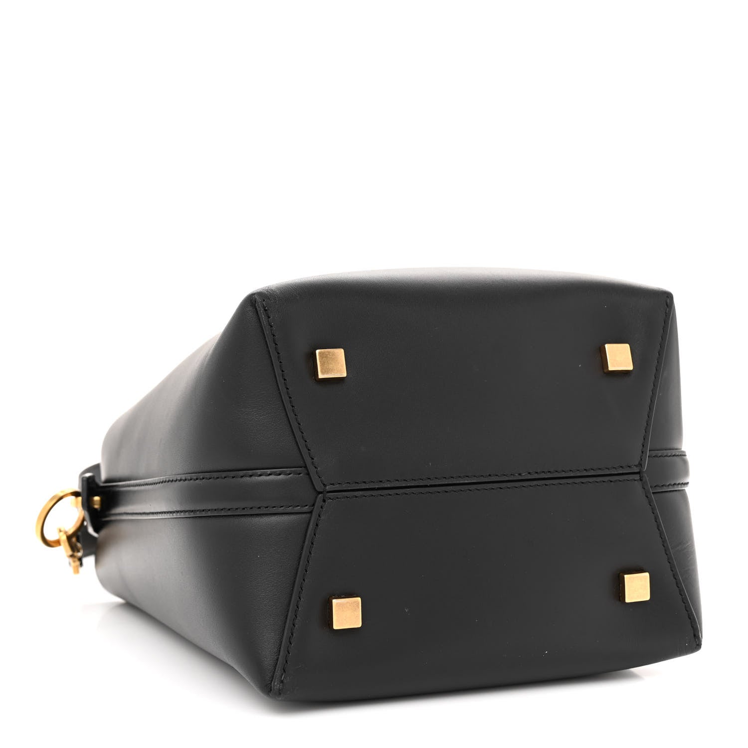 Saint Laurent Shiny Calfskin Le 37 Bucket Bag Black 4 of 15