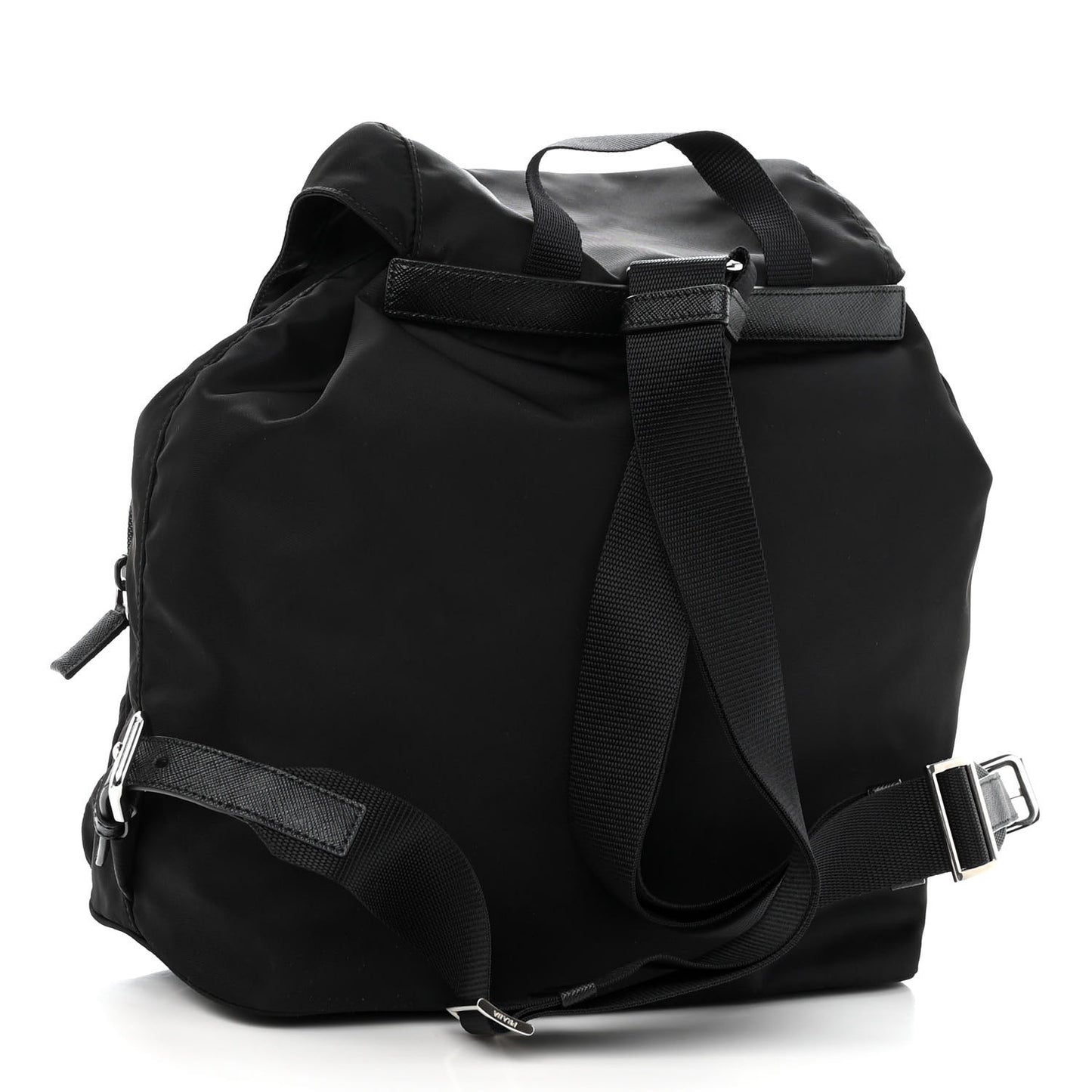 Nylon Vela Large Backpack Black