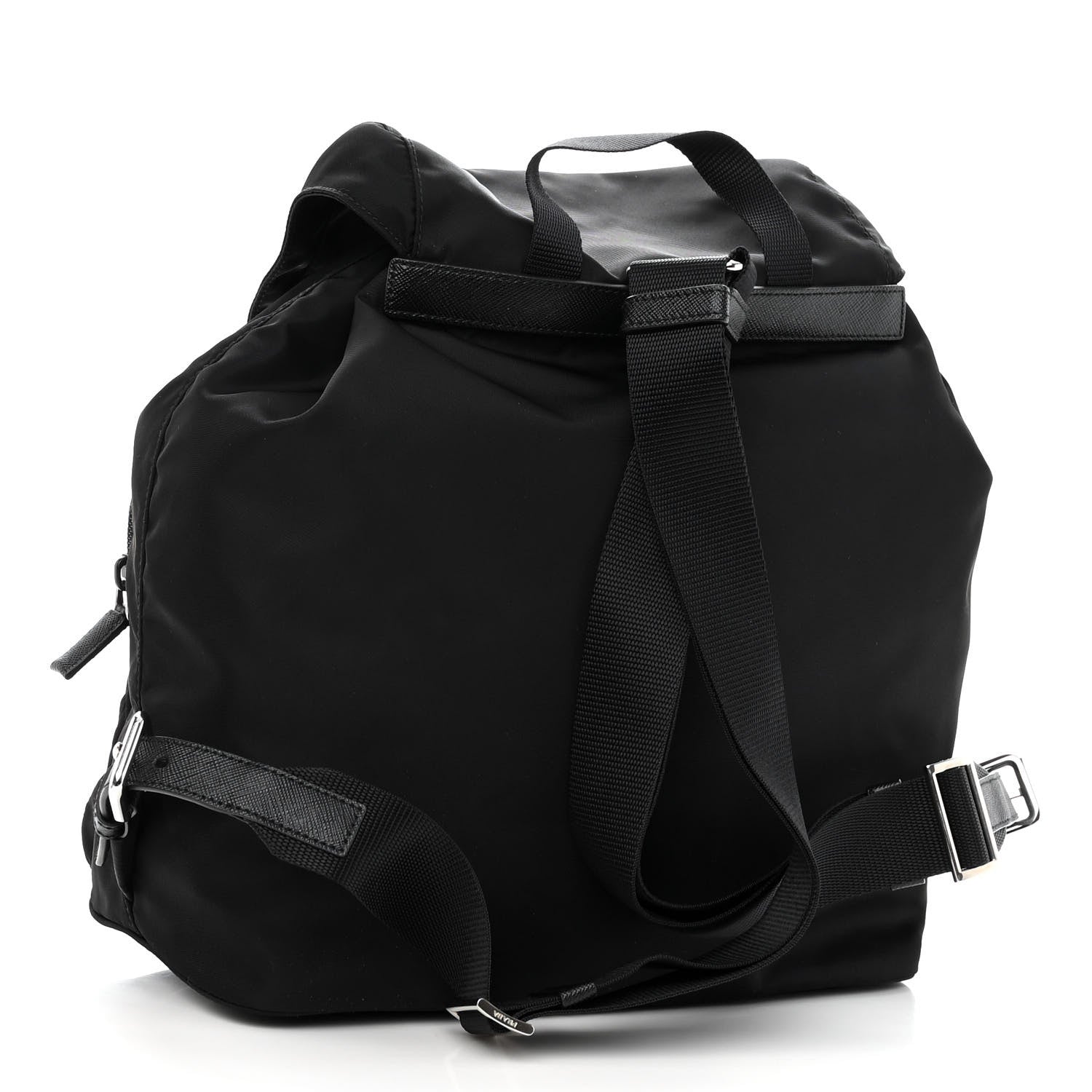 Prada Nylon Vela Large Backpack Black 3 of 9