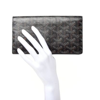 Goyard Goyardine Long Bi-Fold Wallet Black 2 of 6