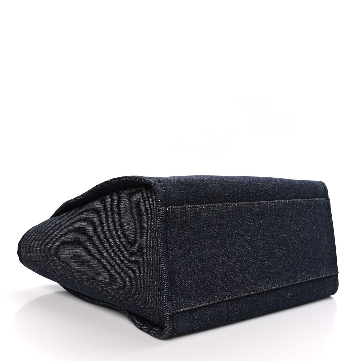 Denim Medium Deauville Tote Dark Blue