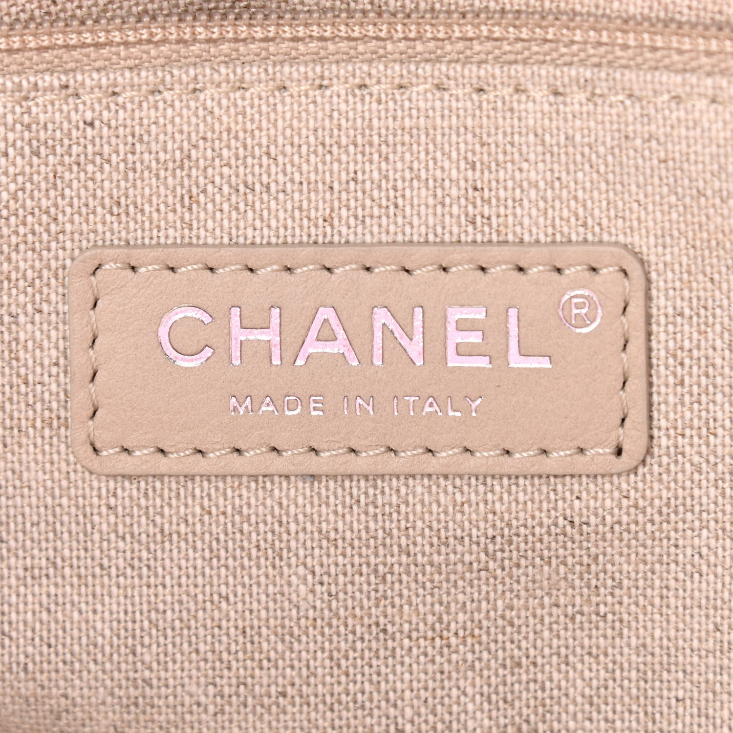 Chanel Mixed Fibers Small Deauville Tote Pink 7 of 12