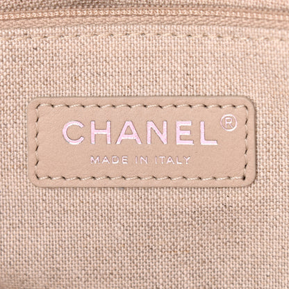 Chanel Mixed Fibers Small Deauville Tote Pink 7 of 12