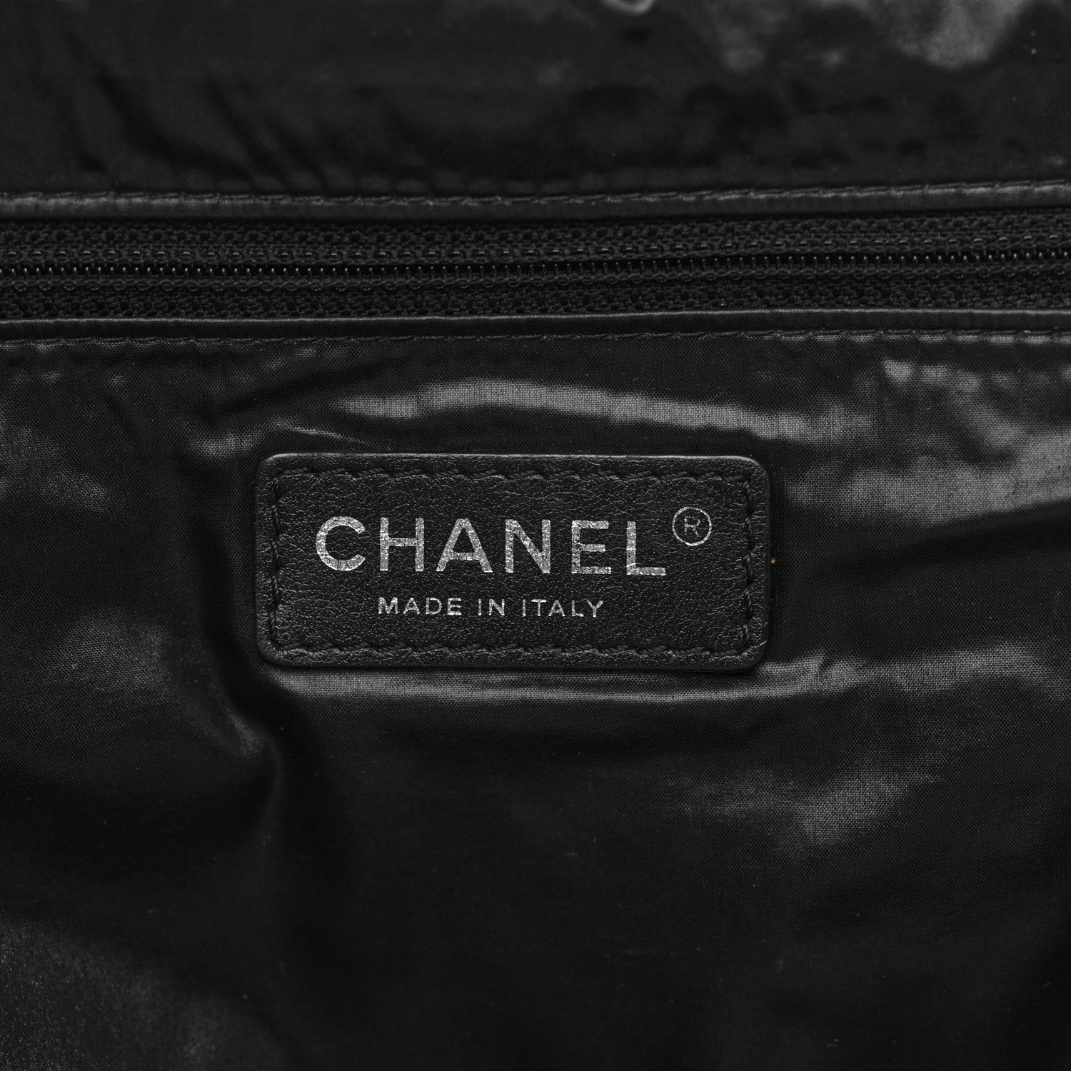 Chanel Wool Calfskin Embroidered Paris Hamburg Large Shopping Bag Blue 6 of 14