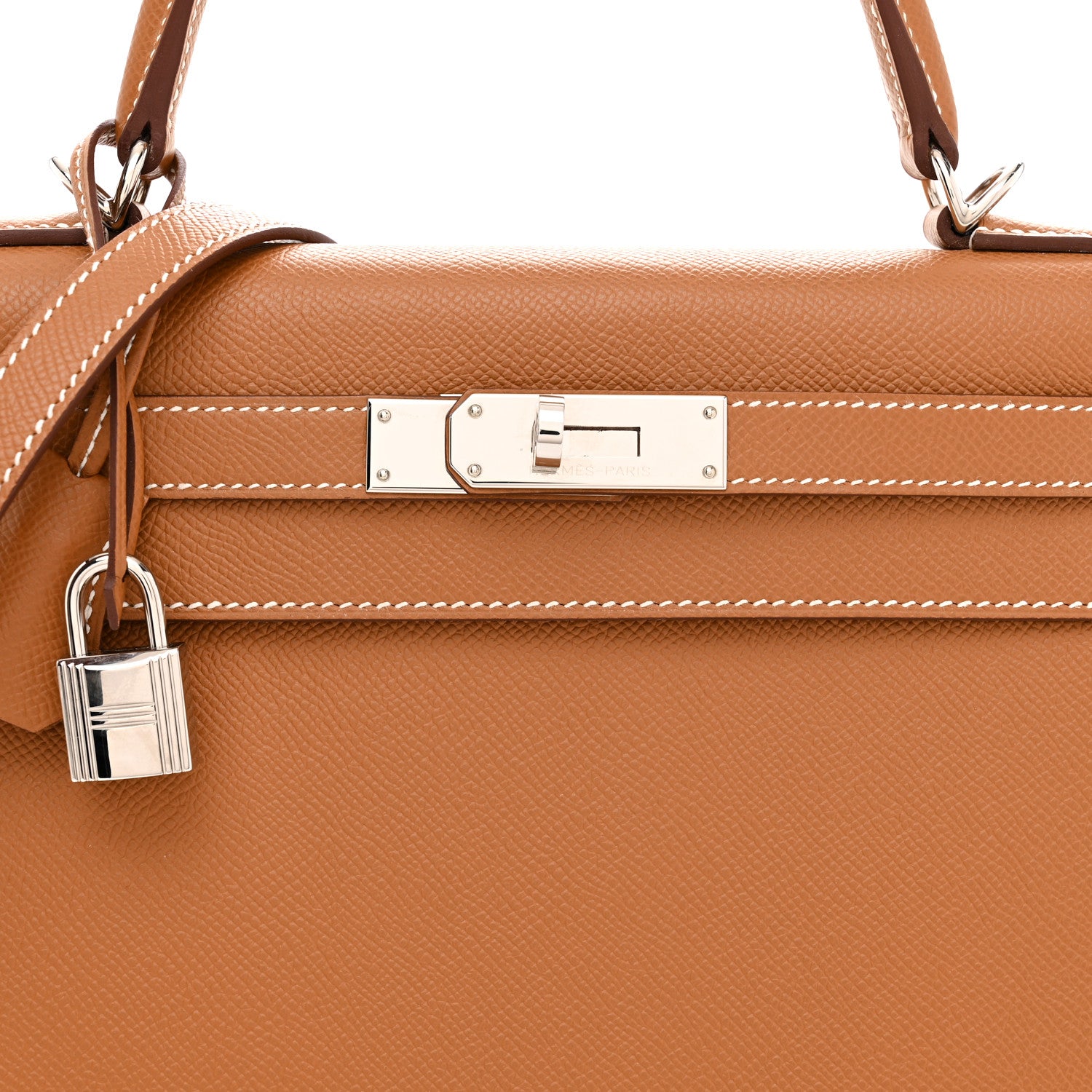 Hermes Epsom Kelly Sellier 28 Gold 8 of 13