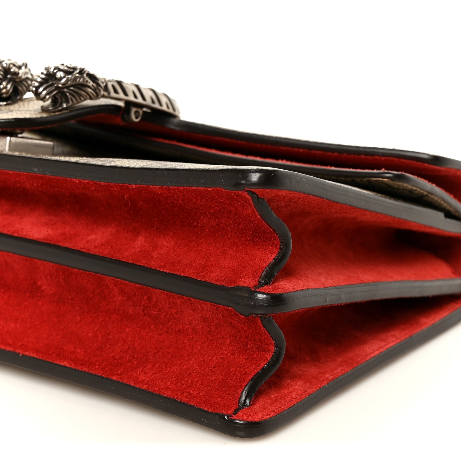 Gucci GG Supreme Monogram Small Dionysus Shoulder Bag Red 10 of 10