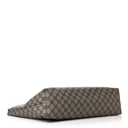 Gucci GG Plus Monogram Medium Signature Web Loop Tote Brown 4 of 9