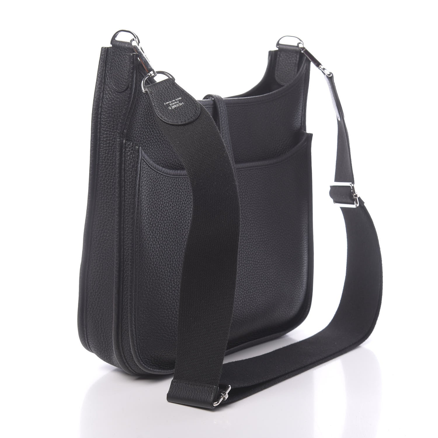 Hermes Taurillon Clemence Evelyne III PM Black 3 of 11