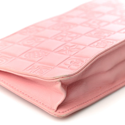 Chanel Lambskin Precious Symbols Pochette Pink 14 of 15