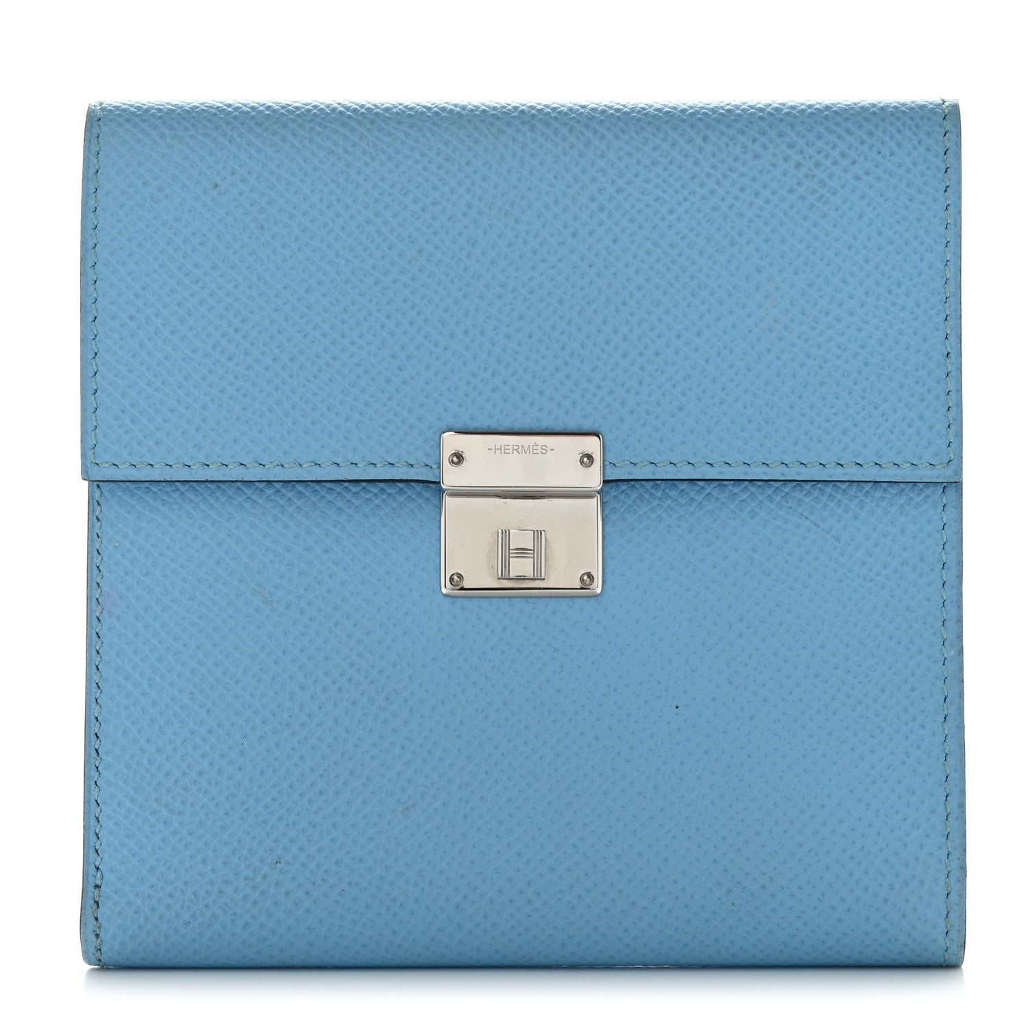 Hermes Epsom Clic 12 Wallet Celeste 1 of 9