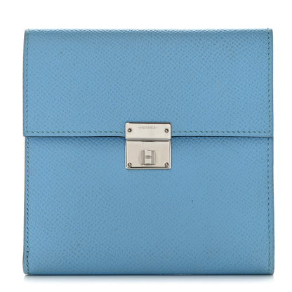 Hermes Epsom Clic 12 Wallet Celeste 1 of 9