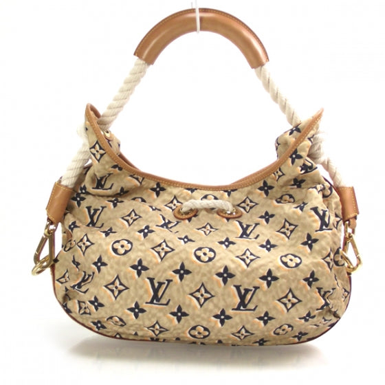 Louis Vuitton Canvas Monogram Cruise Bulles MM Natural 3 of 5