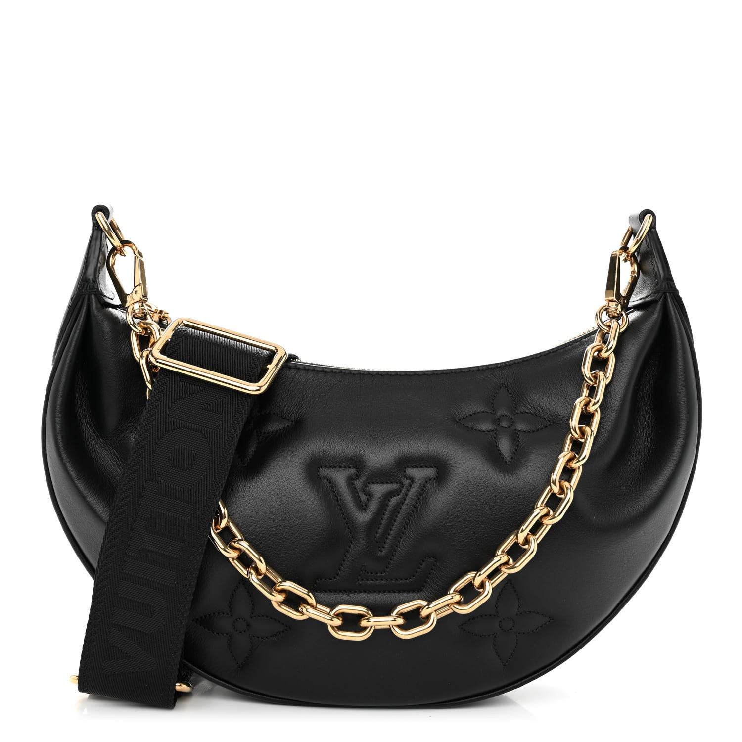 Louis Vuitton Calfskin Bubblegram Over The Moon Black 1 of 9