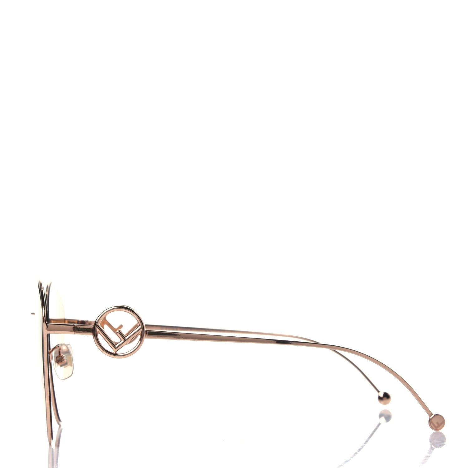Fendi Metal F is Fendi Sunglasses FF 0335/F/S Gold 3 of 8