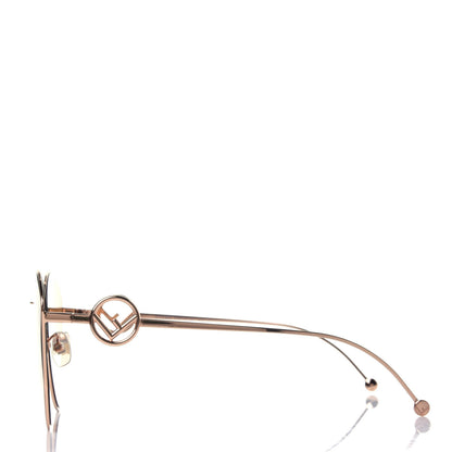 Fendi Metal F is Fendi Sunglasses FF 0335/F/S Gold 3 of 8
