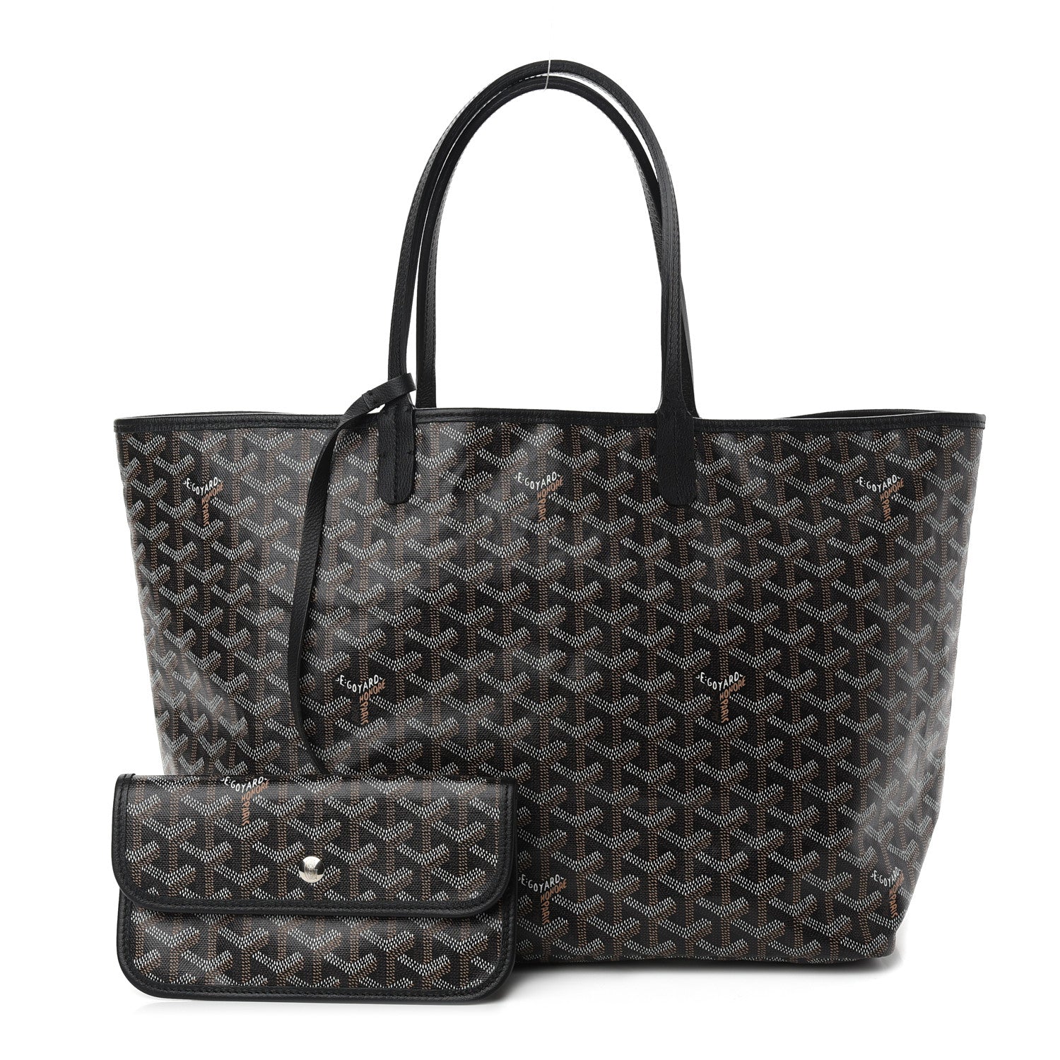 Goyard Goyardine Saint Louis PM Black 1 of 11