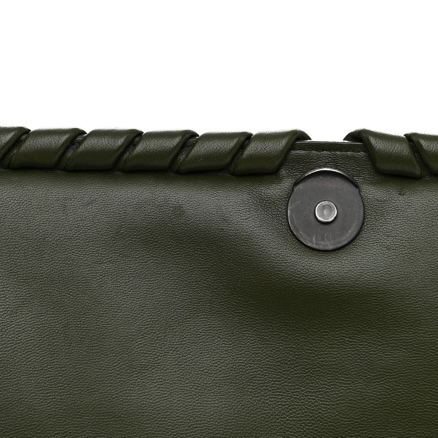 Bottega Veneta Nappa Intrecciato Baby Olimpia Shoulder Bag Moss 12 of 13