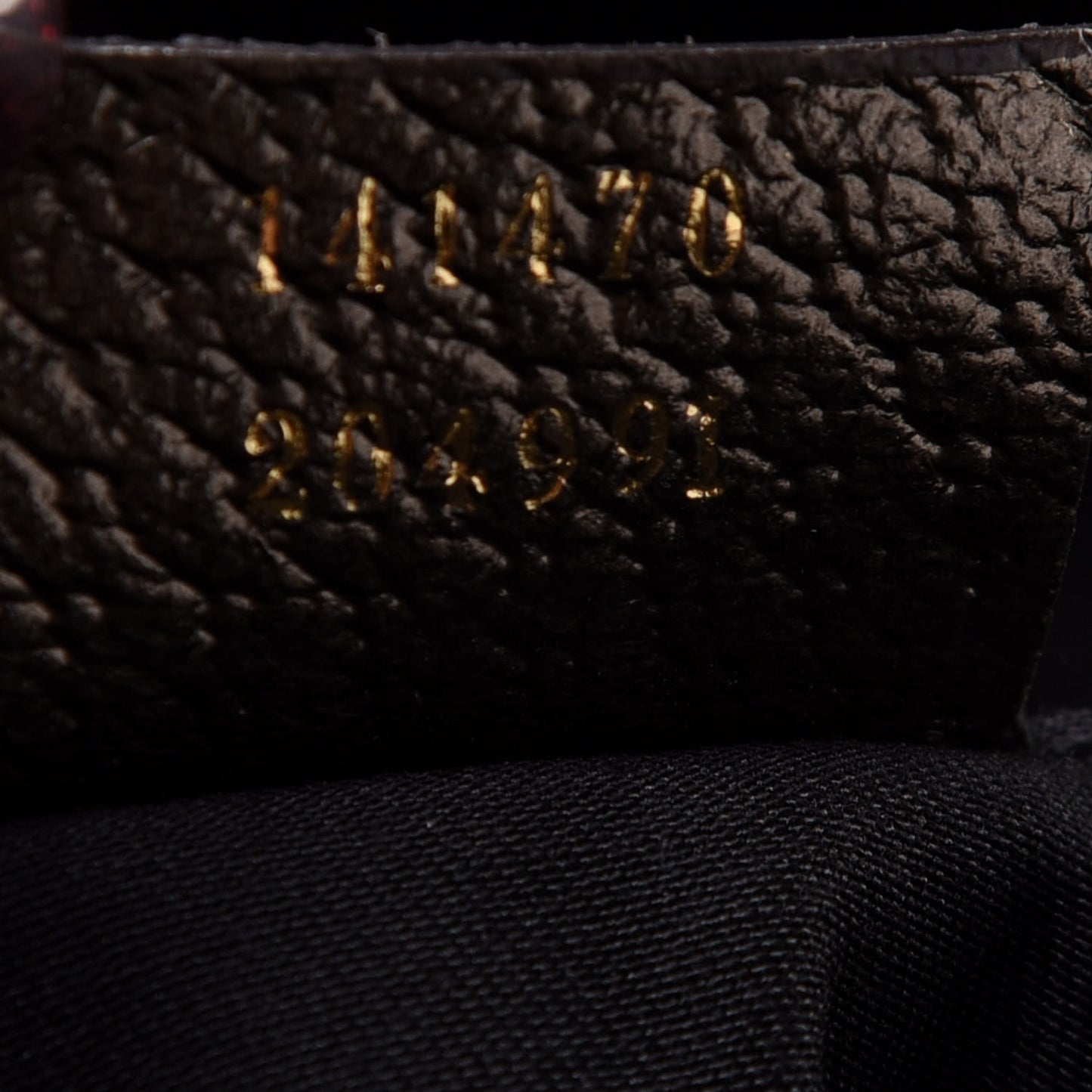 Monogram Medium Abbey Tote Dark Brown