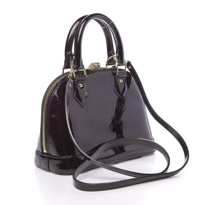 Louis Vuitton Vernis Alma BB Amarante 3 of 9