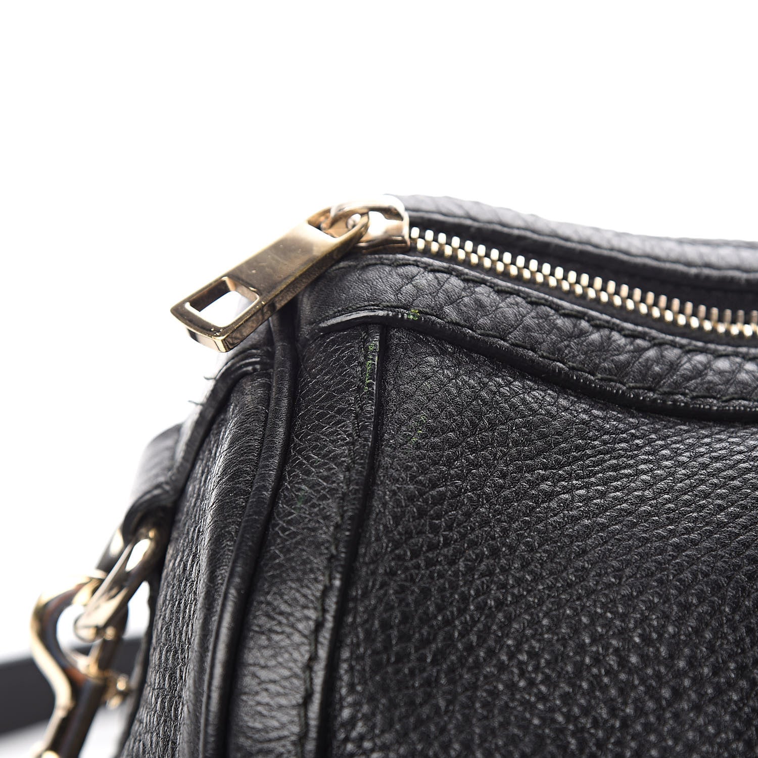 Gucci Calfskin Vintage Web Medium Boston Black 18 of 18